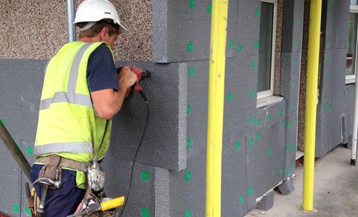 polystyrene foam rendering
